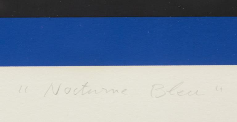 Roger-François Thépot, "Nocturne Bleu".
