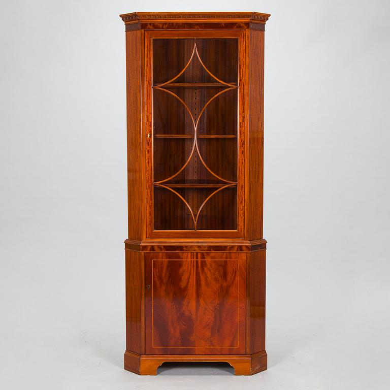 Display Corner Cabinet, England 1960s-70s.