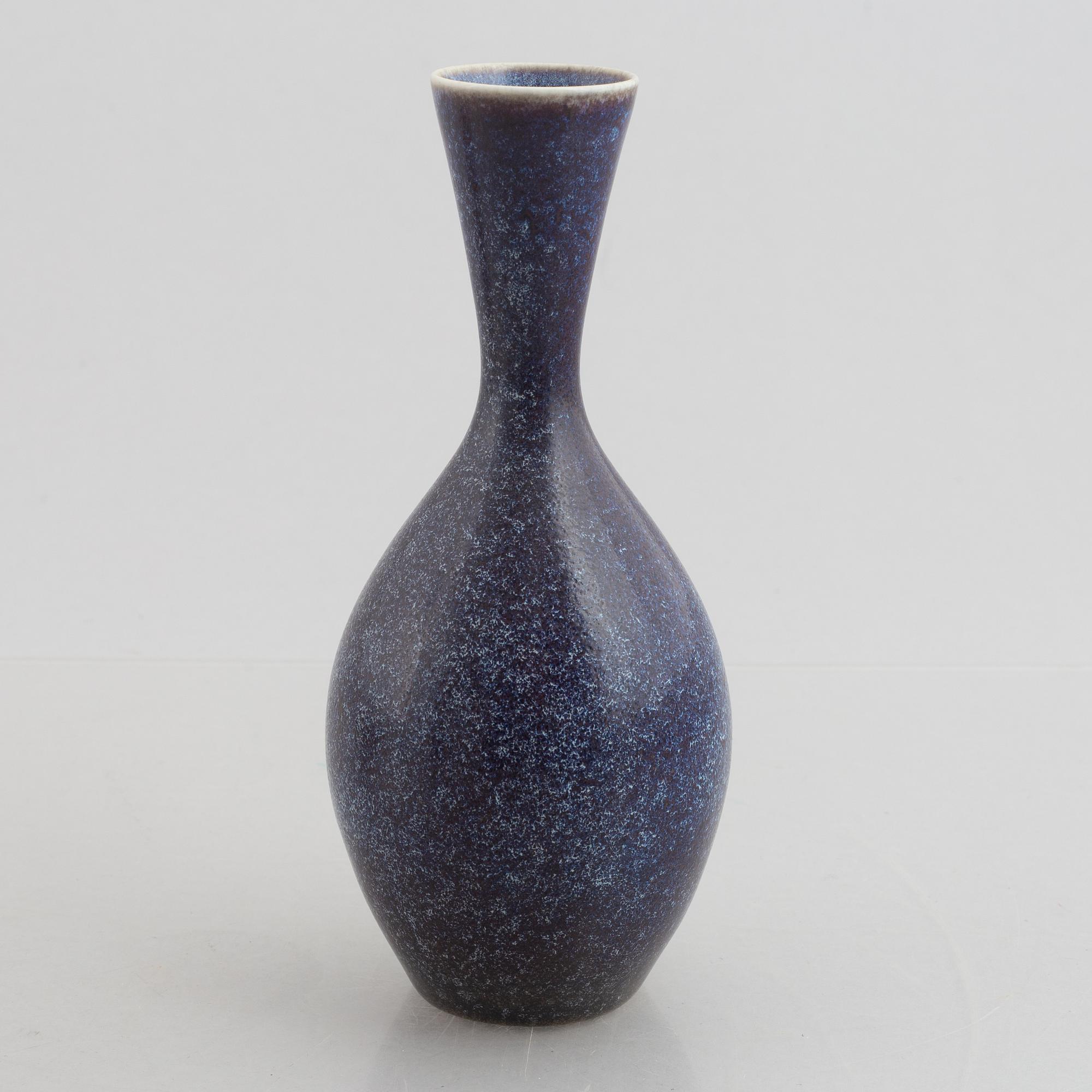 Sven Wejsfelt, a stoneware set of two vases and two bowls, Gustavsberg Studio 1980-tal.