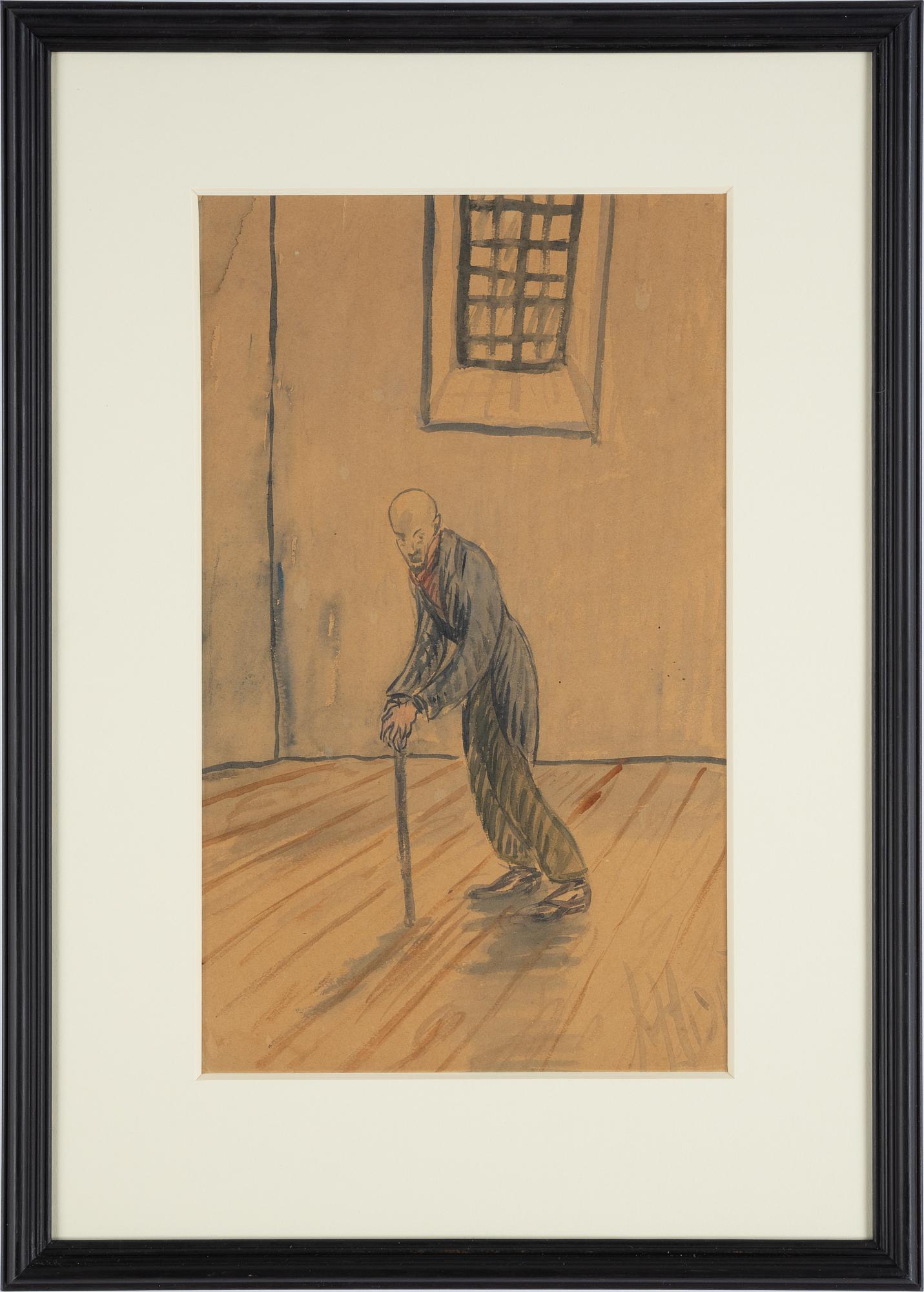 Harriet Löwenhjelm, watercolour, signed and dated 1915.