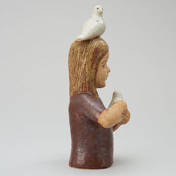 A unique Lisa Larson stoneware sculpture, Gustavsberg Studio 1970's.
