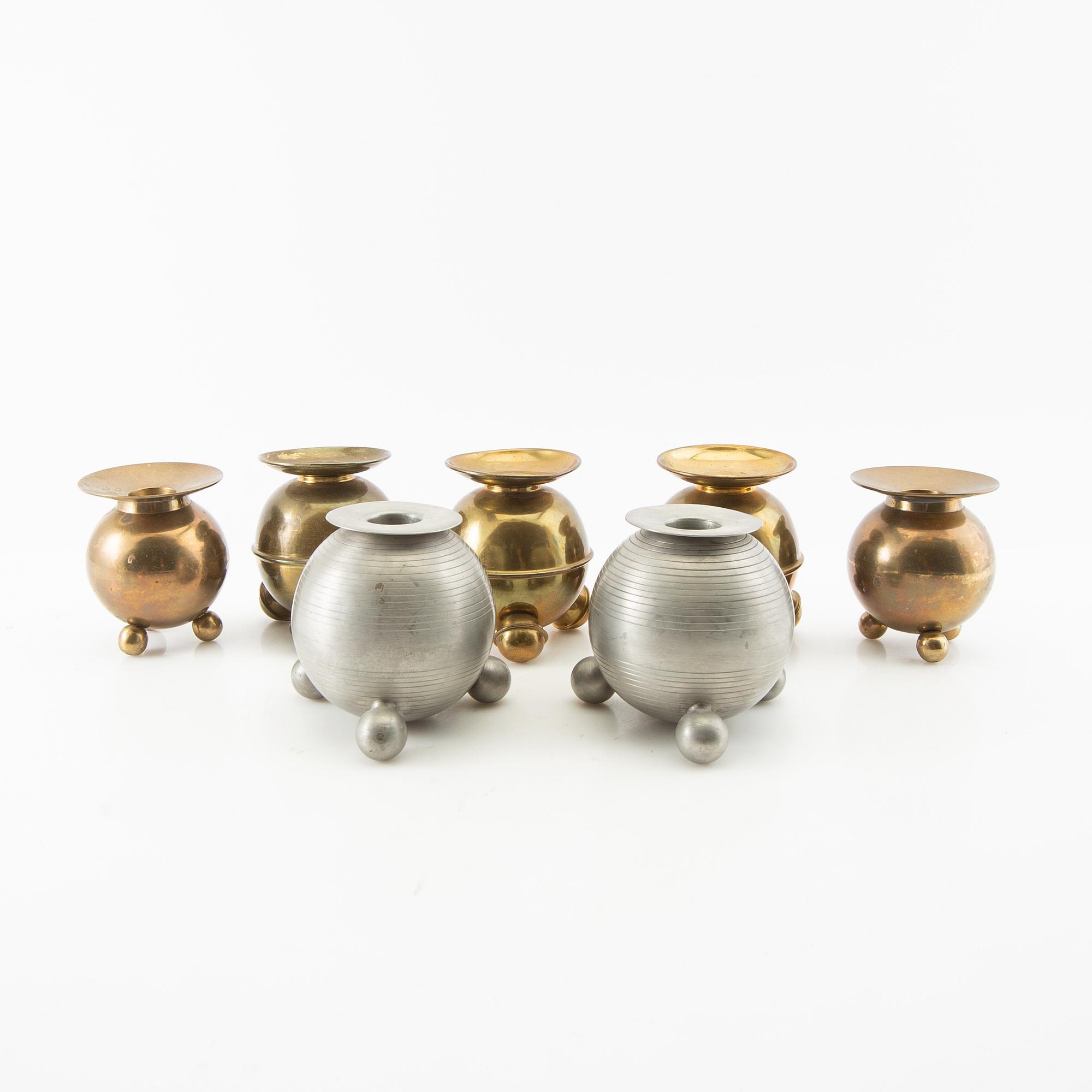 Candelabras 12 pcs 20th century.