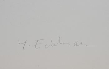 YRJÖ EDELMANN, färglitografi, signerad och numrerad 95/150.