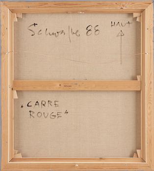 OLE SCHWALBE. Olja på duk. Sign Schwalbe o dat -88 a tergo.