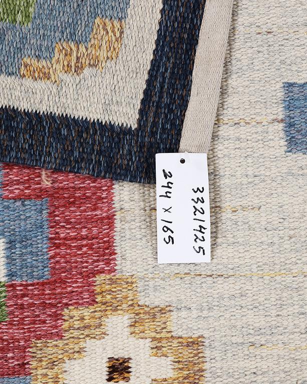 Erik Lundberg, matta, röllakan, Vävaregården, Eringsboda, ca. 244 x 165 cm.