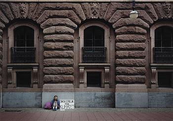 Adam Karls Johansson, "Greta Thunberg", 2018.