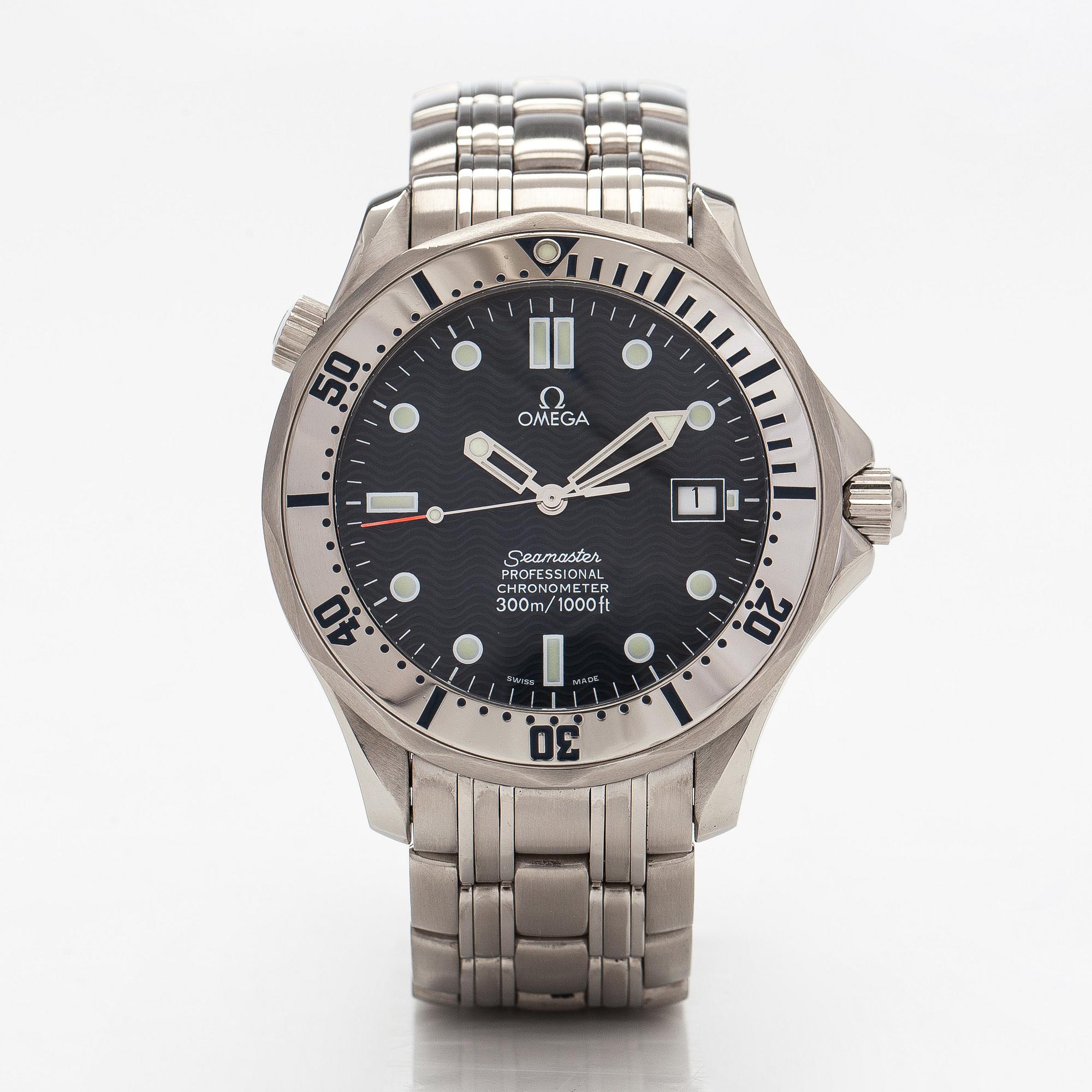 Omega, Seamaster, Professional, Chronometer, armbandsur, 41 mm.