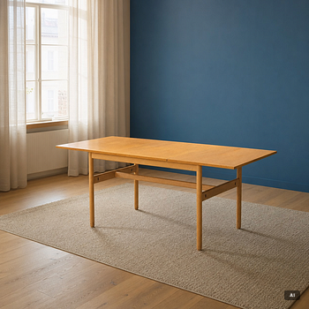 Yngvar Sandström, Dining table, from the Triva series for Nordiska Kompaniet, NK, 1950s/60s.