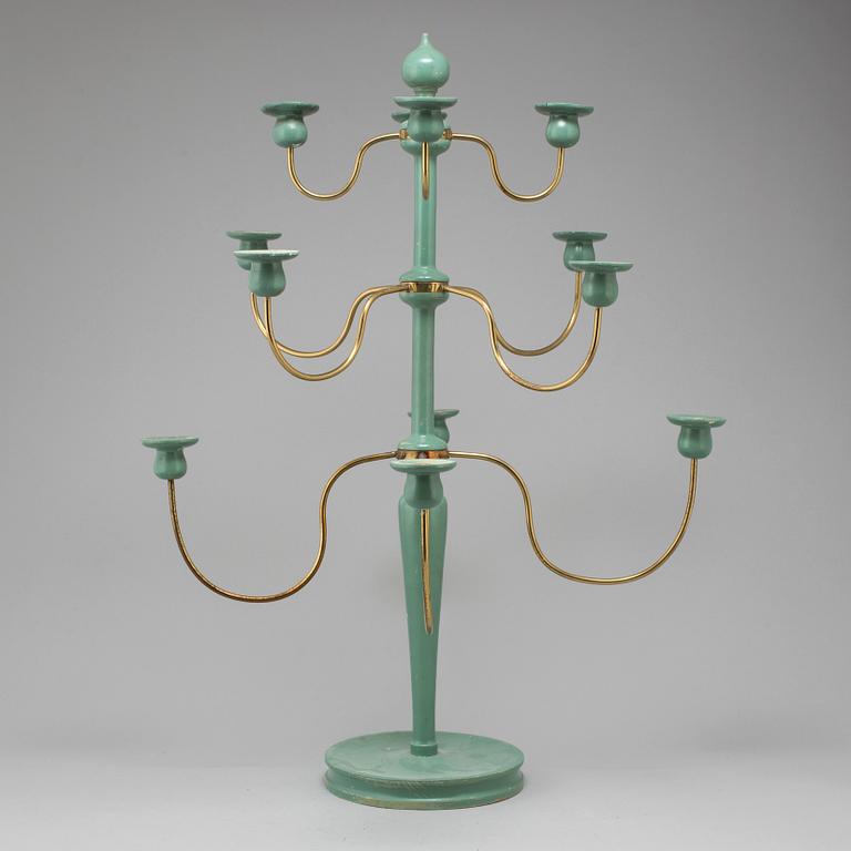 JOSEF FRANK, kandelaber, modell B 2586, Firma Svenskt Tenn.