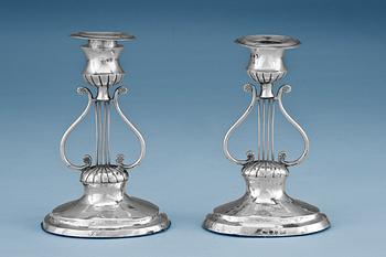 515. A PAIR OF CANDLESTICKS.