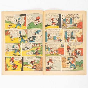 Comic book, “Kalle Anka & Co” No. 10, 1950.