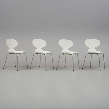STOLAR, 4 st, "Myran", Arne Jacobsen, Fritz Hansen, 1979-80.
