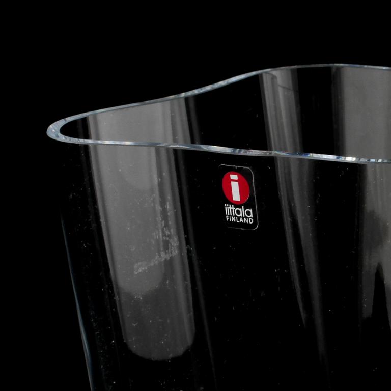 VAS, glas, Alvar Aalto, Iittala, märkt Alvar Aalto.
