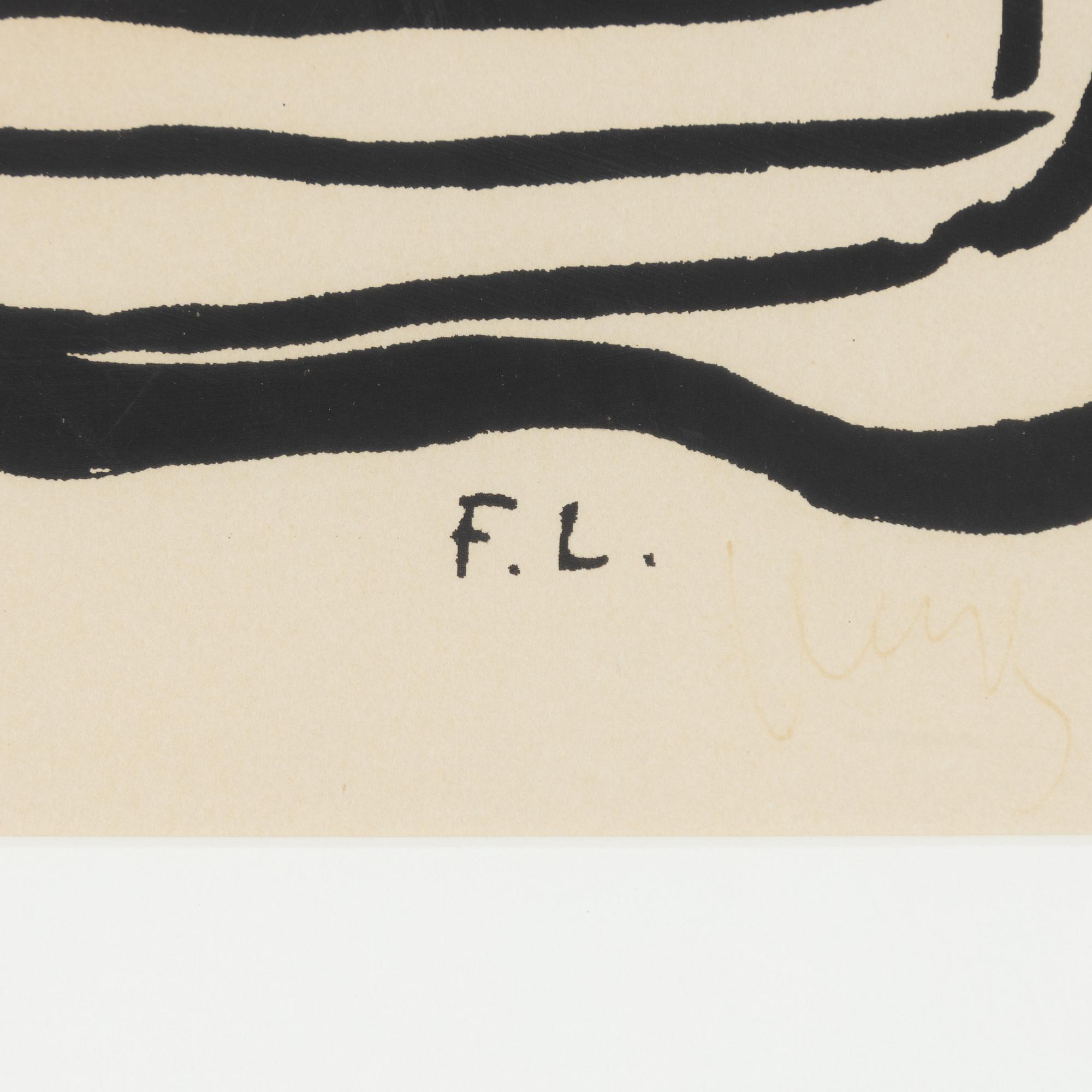 Fernand Léger, after, From the series "Album of 10 serigraphs".