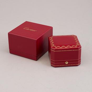 RING, "Trinity" Cartier. 18K vitguld.