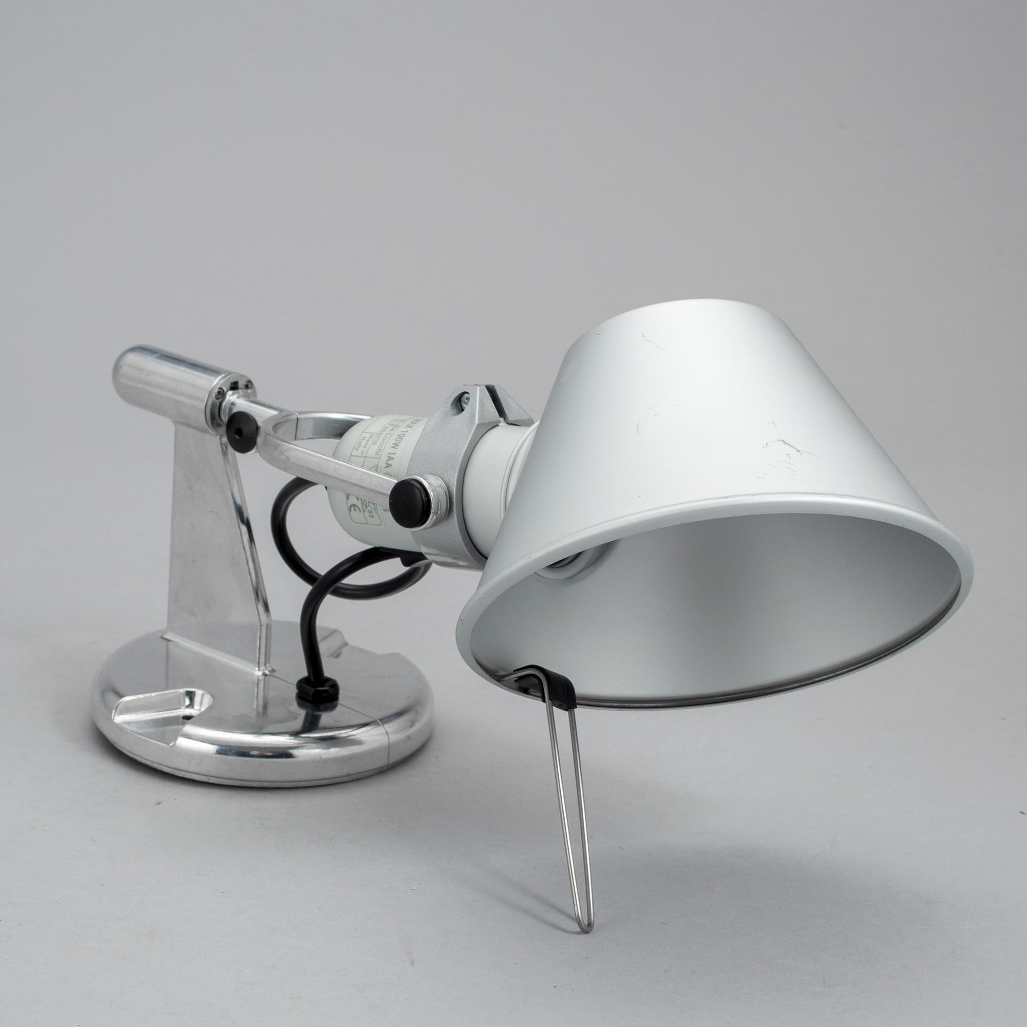 VÄGGLAMPA, "Tolomeo Micro Faretto", Giancarlo Fassina and Michele de Lucchi, Artemide.