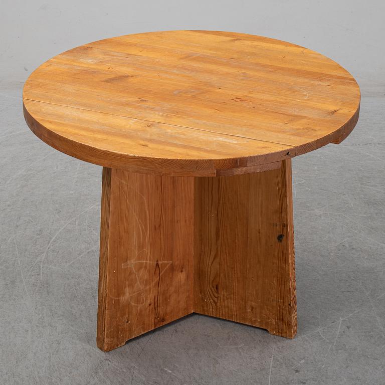 A pine table, possibly for Nordiska Kompaniet, mid 1900's.