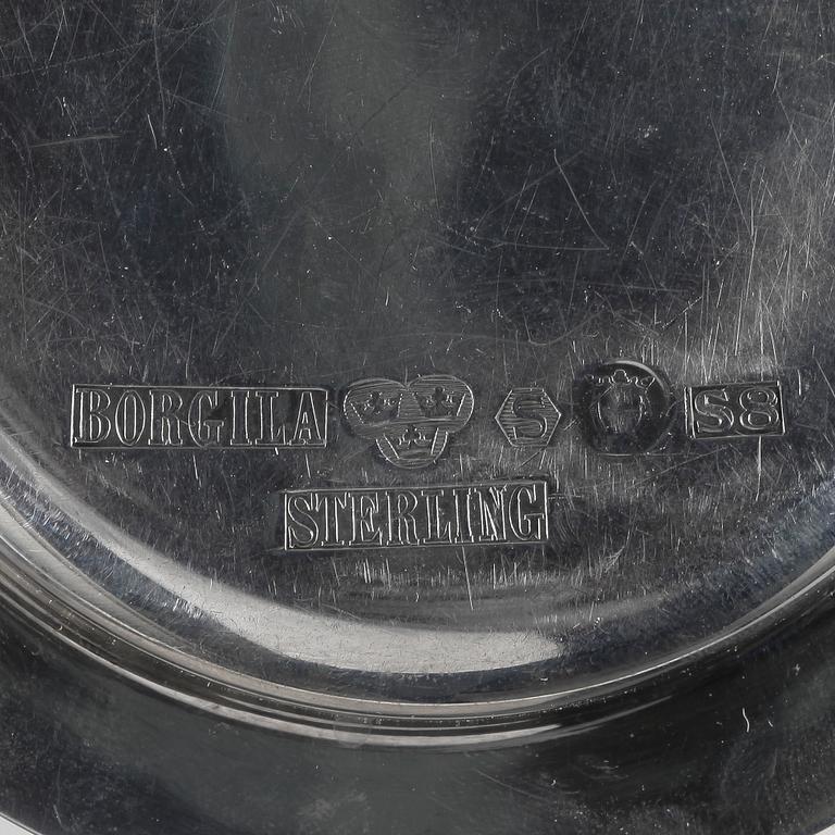 FAT, silver, Atelier Borgila, Stockholm, 1944. Tot vikt 153 gram.