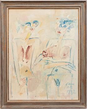 Louis Cane, Figural composition.