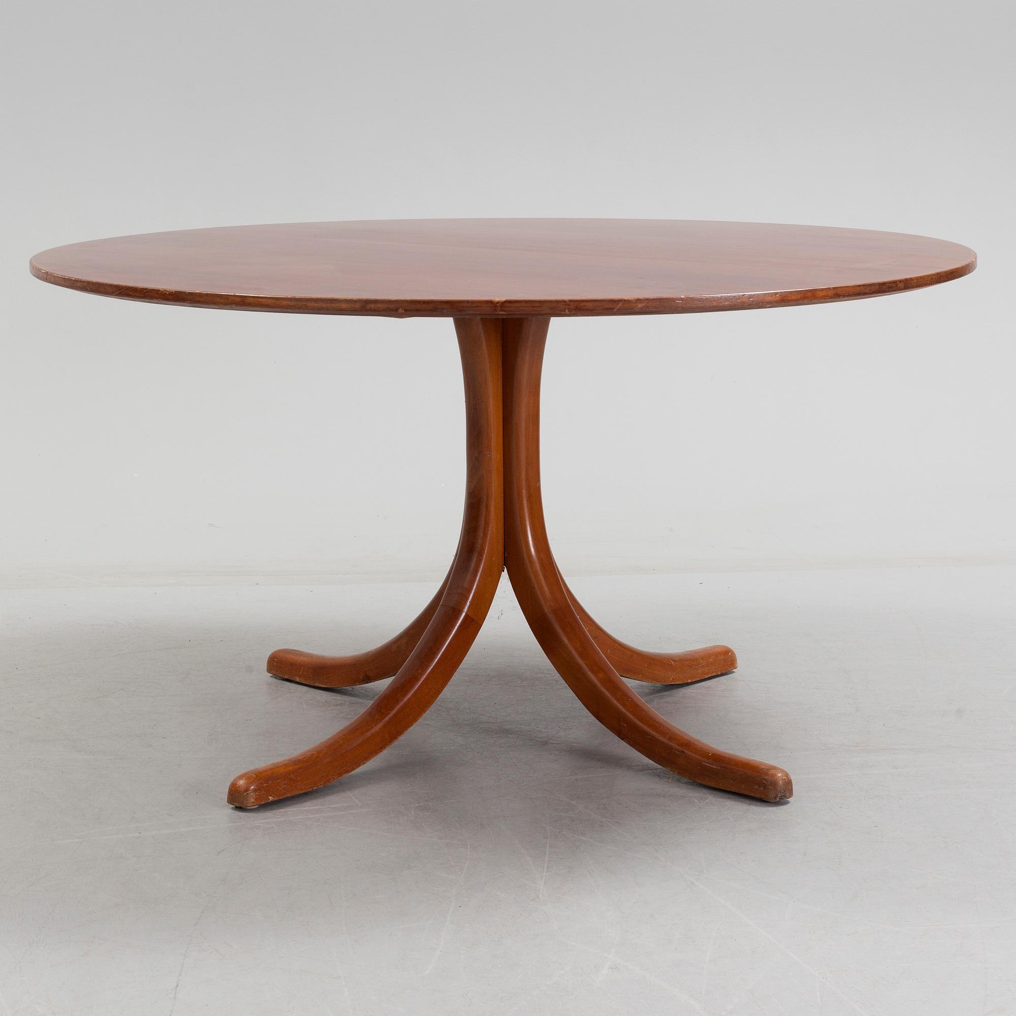 JOSEF FRANK, dining table, model 1020. Firma Svenskt Tenn. Second half of the 20th century.
