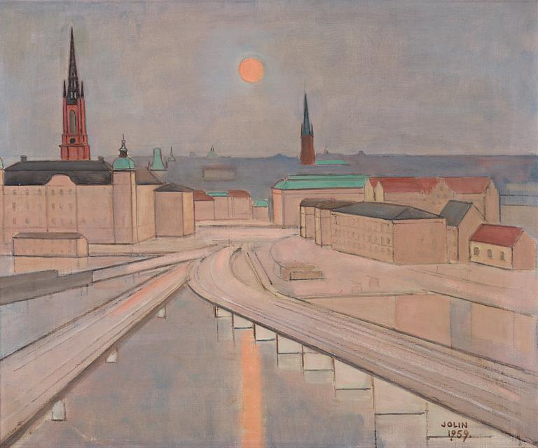 Einar Jolin, Månsken över Stockholm.