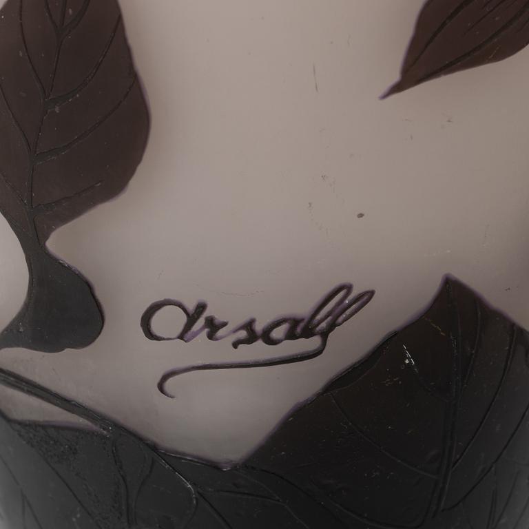 Arsall (Vereinigte Lausitzer Glaswerke), vas, Jugend, 1910-tal.