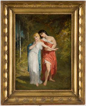 ANDRÉ CHARLES VOILLEMOT, oil on canvas, signed.