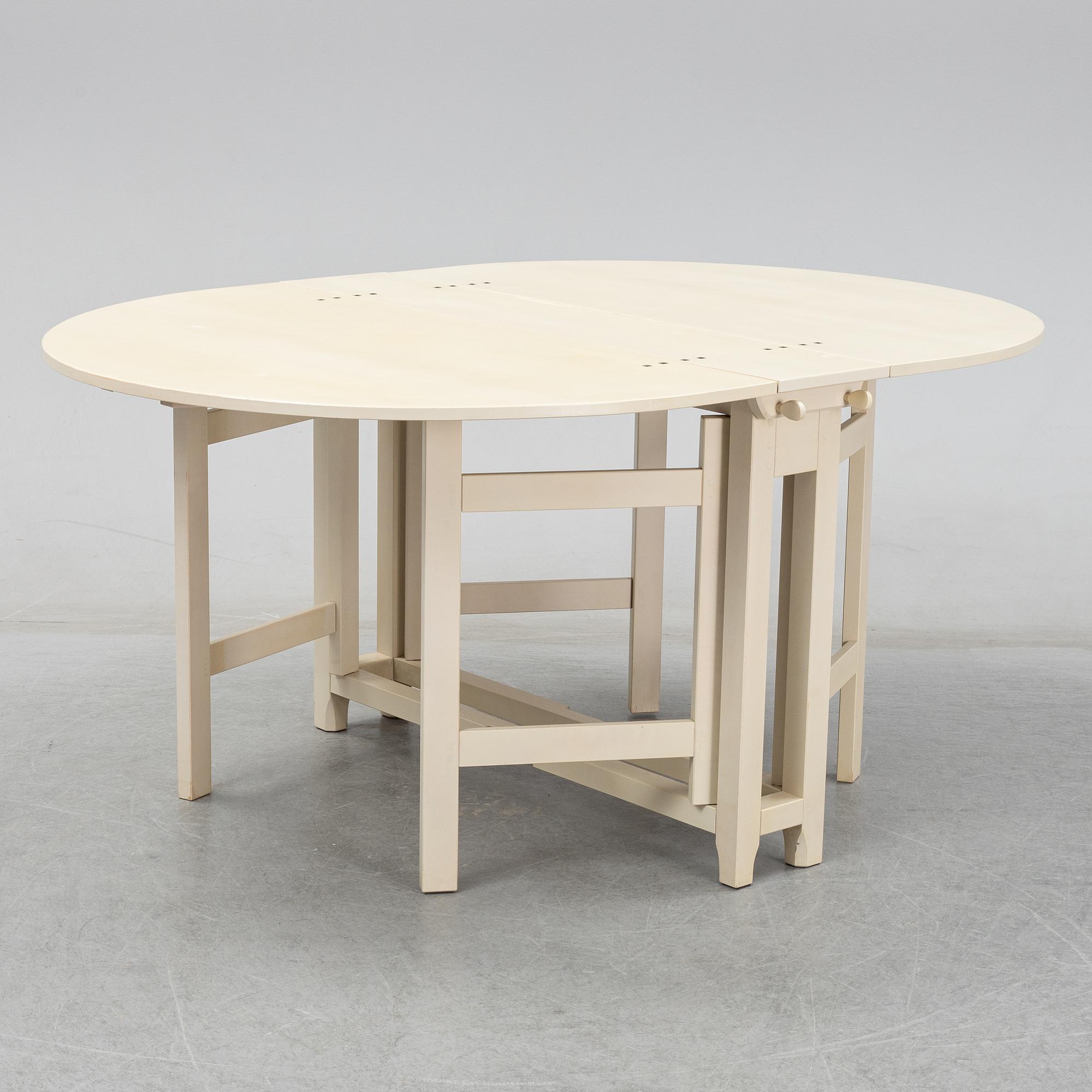 A 'Bergslagen' gate leg table from IKEA, 1990's.