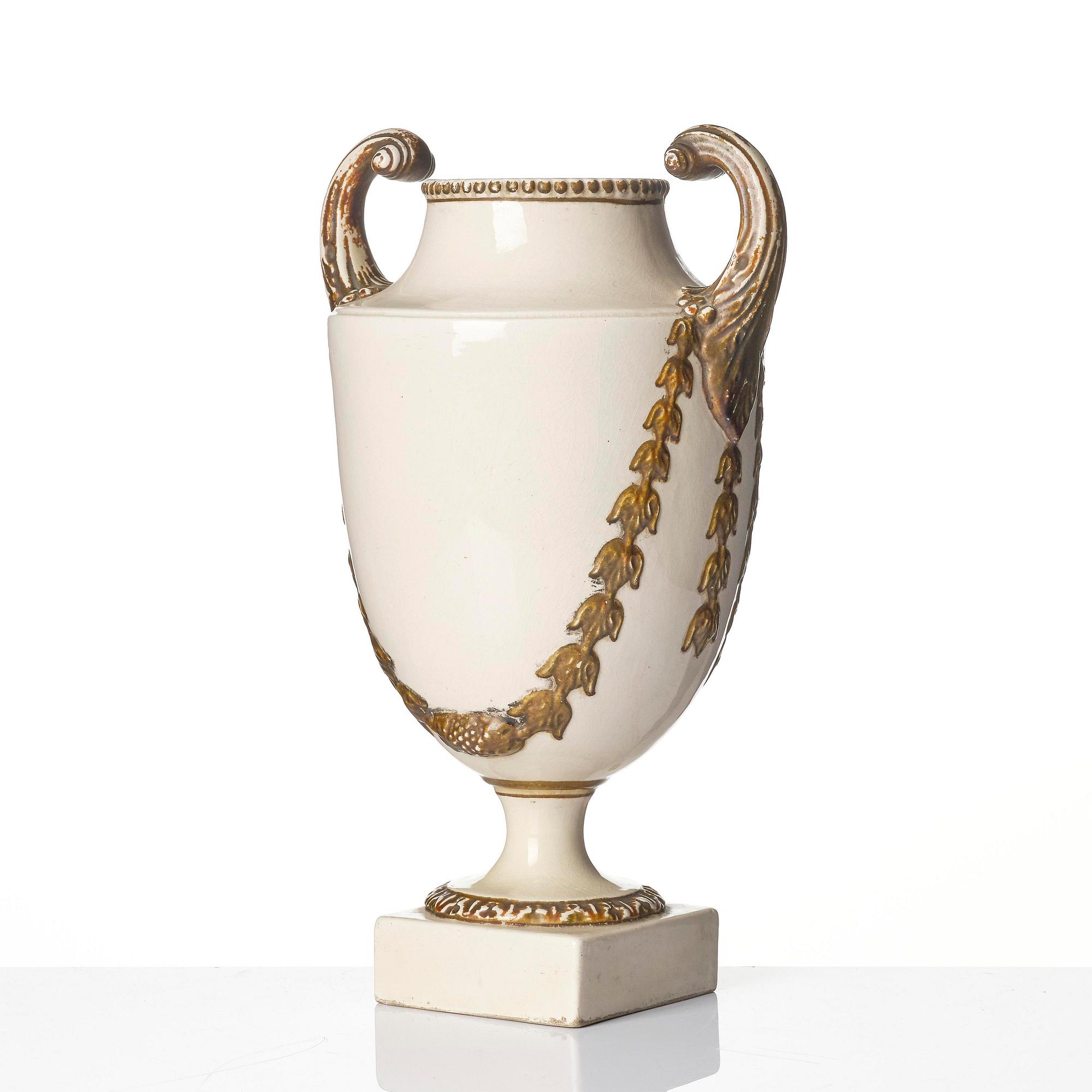 Urna, flintgods, Marieberg, Steens period (1769-1788).