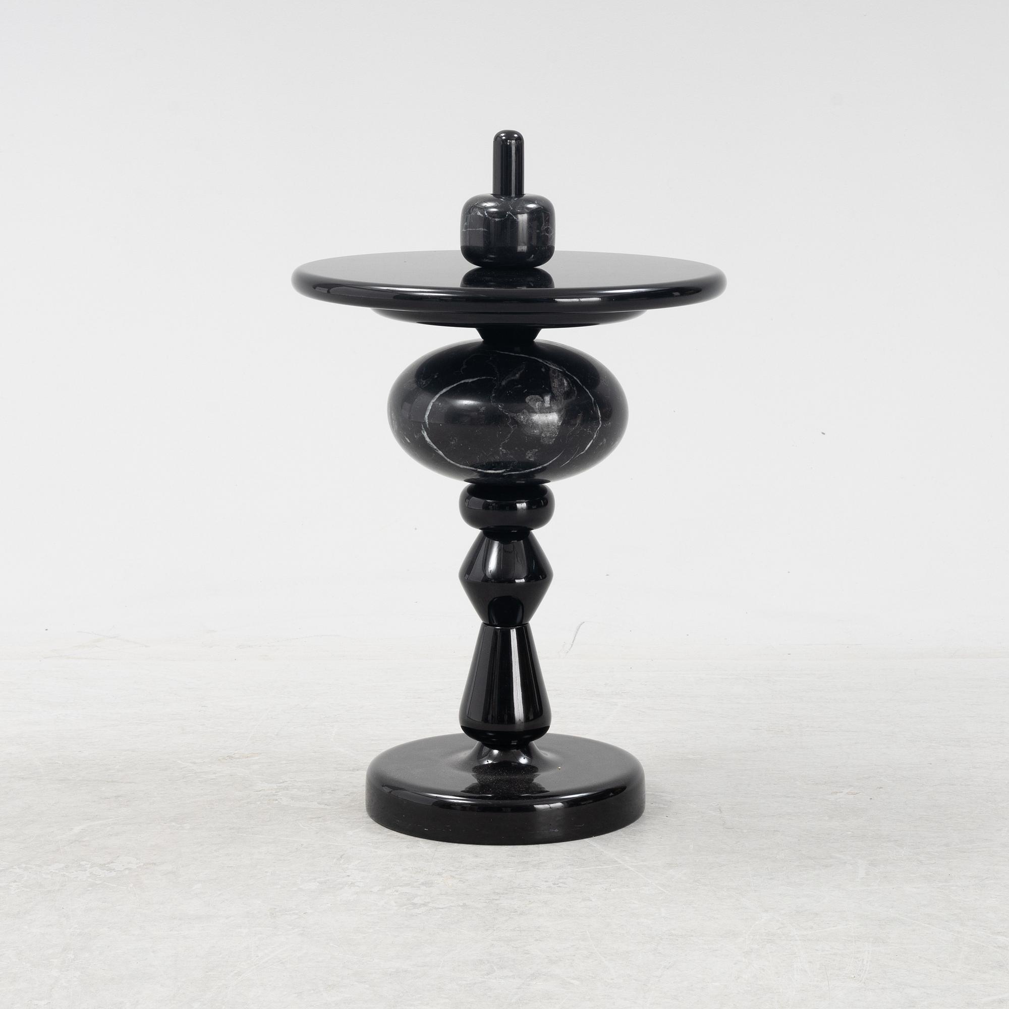 A 'Shuffle' side table from &Tradition, 21st century.