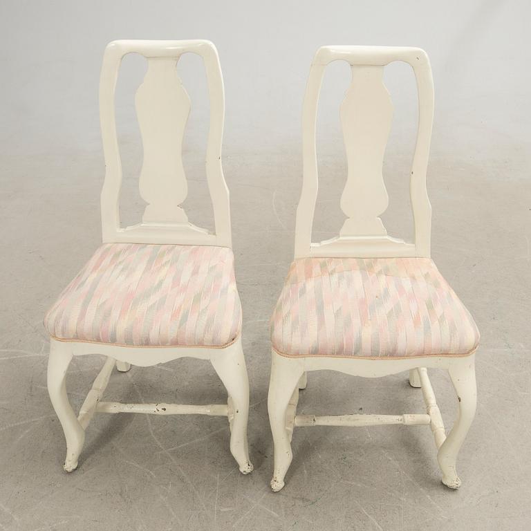 Chairs, a pair, late Baroque.