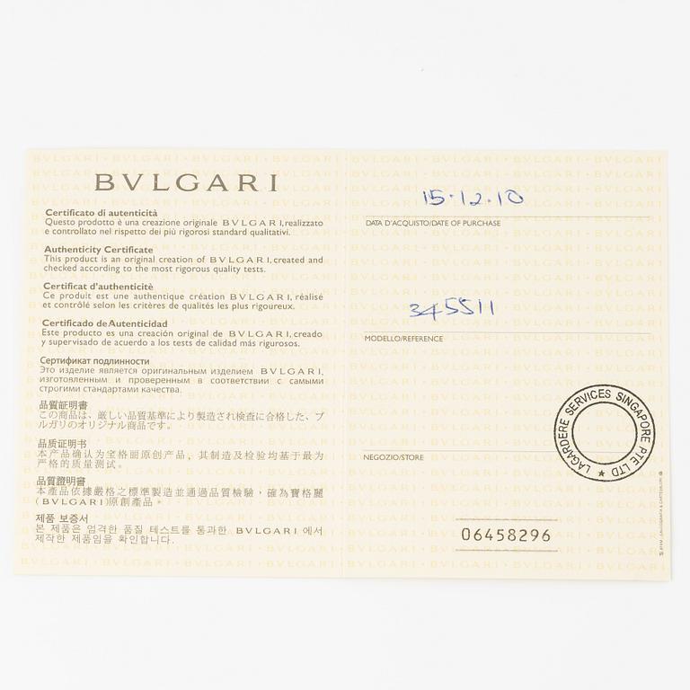 Bulgari bracelet 18K gold and steel "B. Zero".