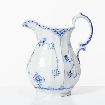 Royal Copenhagen, seven service pieces, 'Blue Fluted', Denmark.