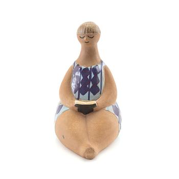 Lisa Larson, figurine, "Amalia" from the series "The ABC Girls", Gustavsberg glazed stoneware.