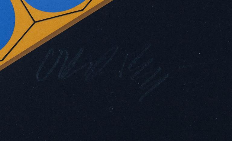 VICTOR VASARELY, färgserigrafi, signerad och numrerad 199/250.