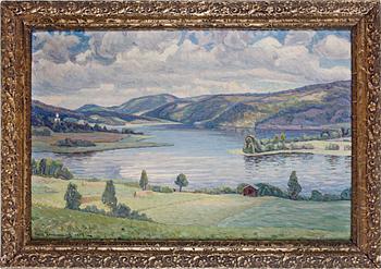 CARL JOHANSSON, olja på duk, sign o dat 1918.