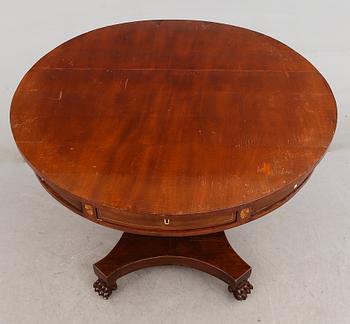 KARUSELLBORD, senempire, 1800-talets första hälft.