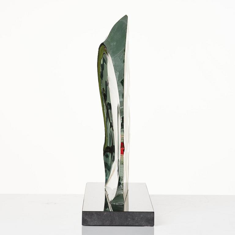 Ulrica Hydman-Vallien, a unique painted glass sculpture 'Marilyn'.