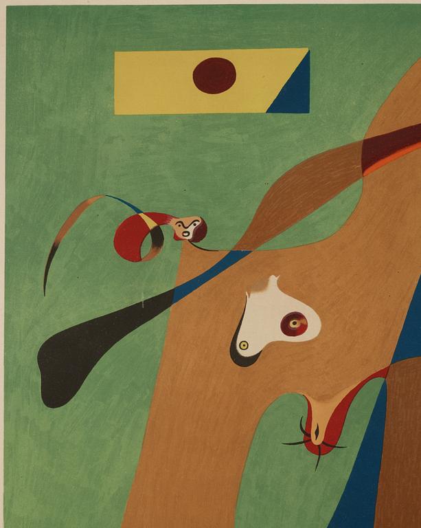 Joan Miró, "Une femme".