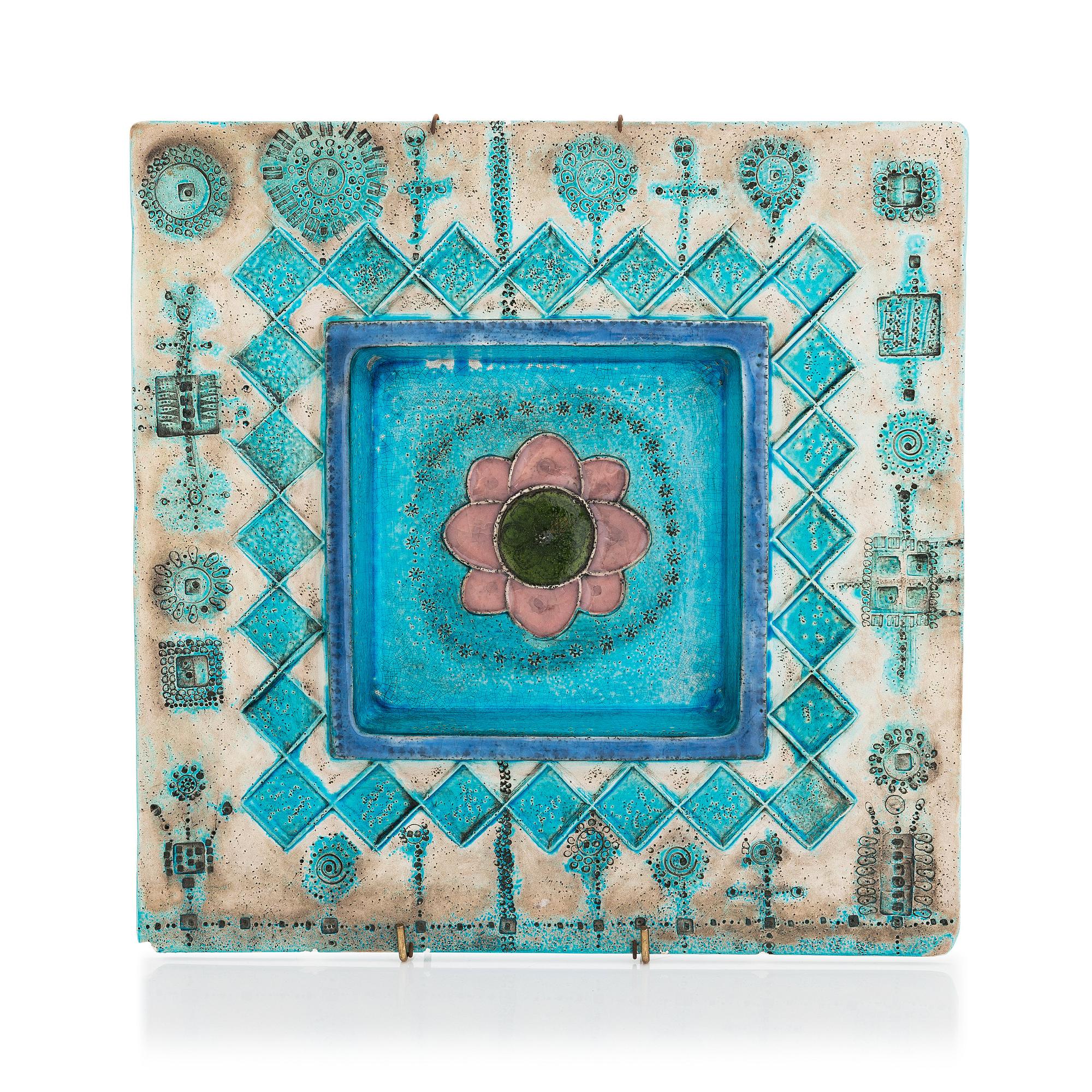 Rut Bryk, relief, stengods, signerad BRYK.