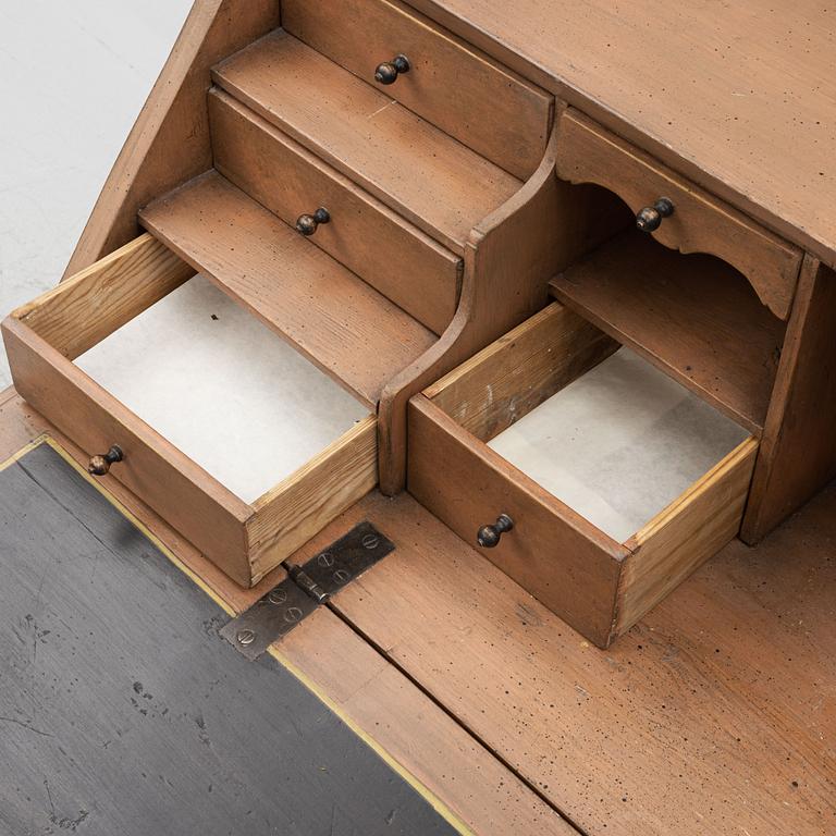 An 18th century secretaire.