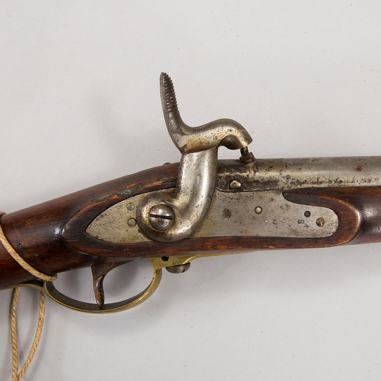 A percussion-lock rifle mid 1800s.