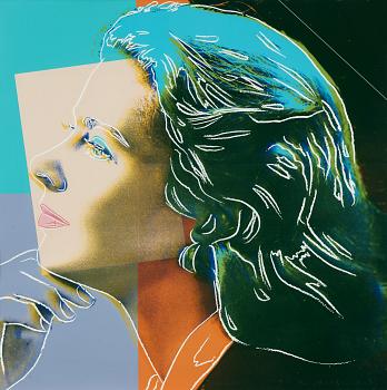 173. Andy Warhol, "Herself", ur: "Three portraits of Ingrid Bergman".