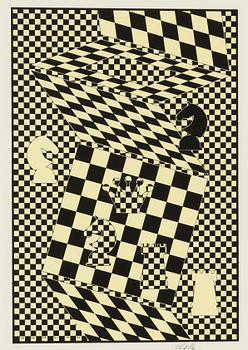 Victor Vasarely, "L'Echiquier".