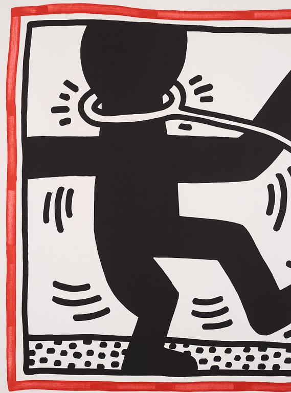Keith Haring, "Untitled 2", ur: "Free South Africa".