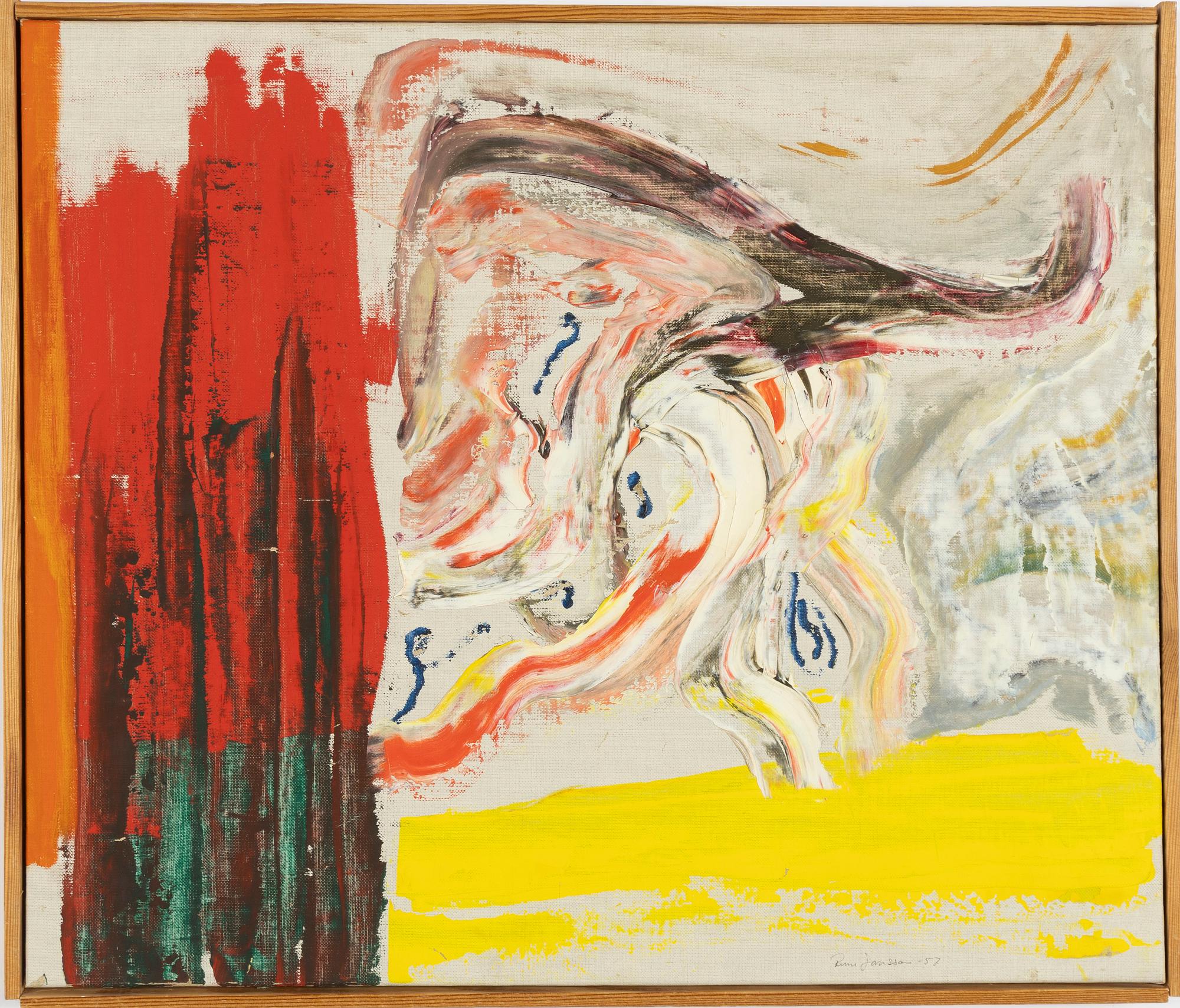 Rune Jansson, "Virvlar intill rödhet".