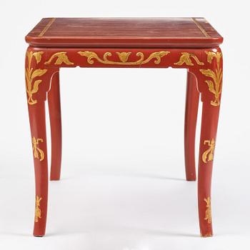 Carl Malmsten, a Swedish Grace table, cabinetmaker Albin Johansson, Stockholm, for Villa Kvikkjokk, 1927.