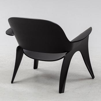 Chris Martin, a stained oak 'Rose chair', Massproductions.