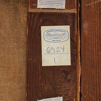 Carl-Emil Baagoe, Spreeglare with many ships in the background.