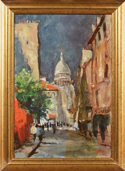 HANS BENDIX, olja på duk, signerad.